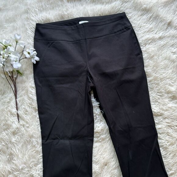 Crown & Ivy Ashley Pants, Black Size 8 - Picture 2 of 5